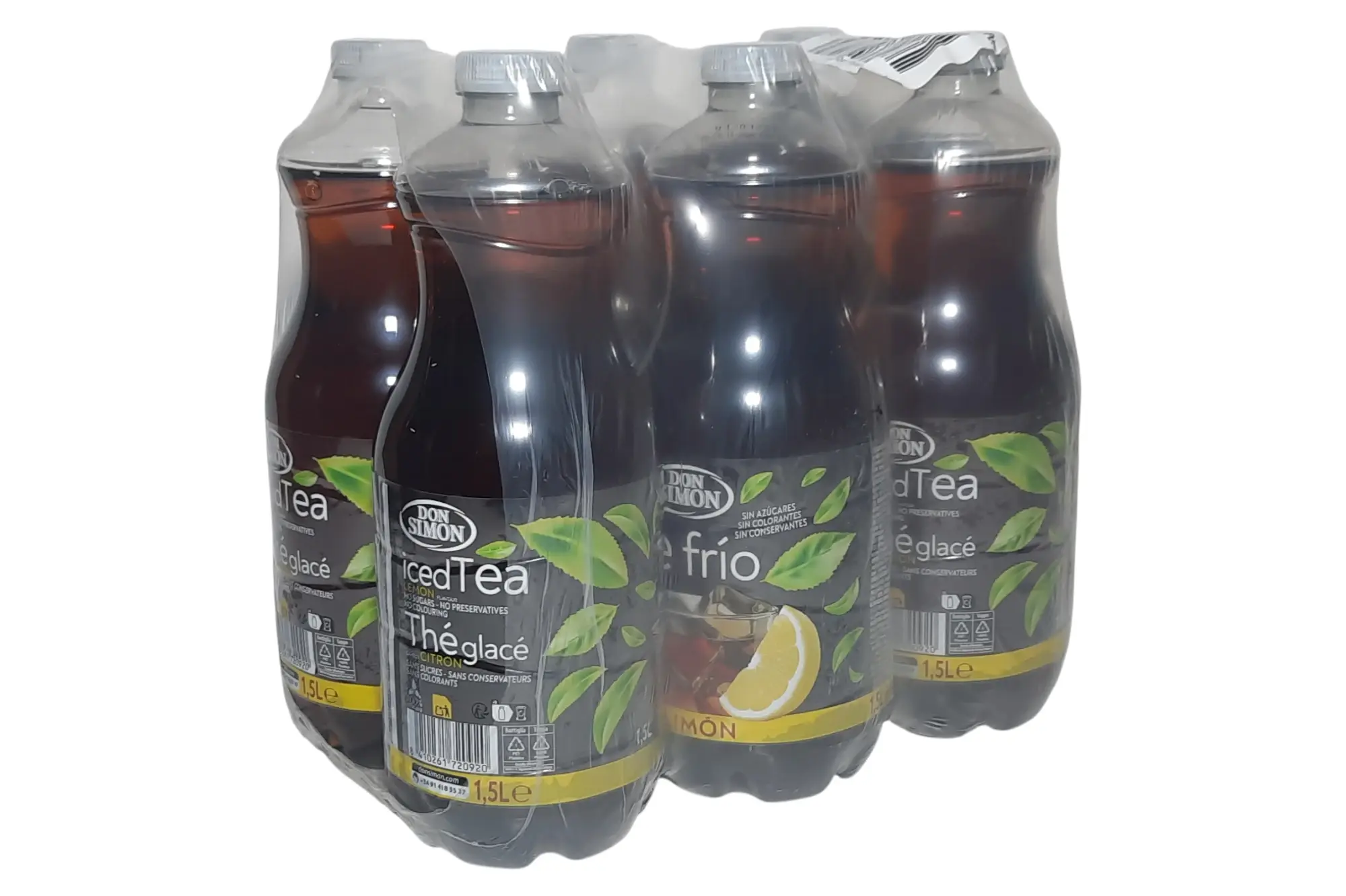 TE DON SIMON SIN AZUCAR 1,5 LITROS PACK 6