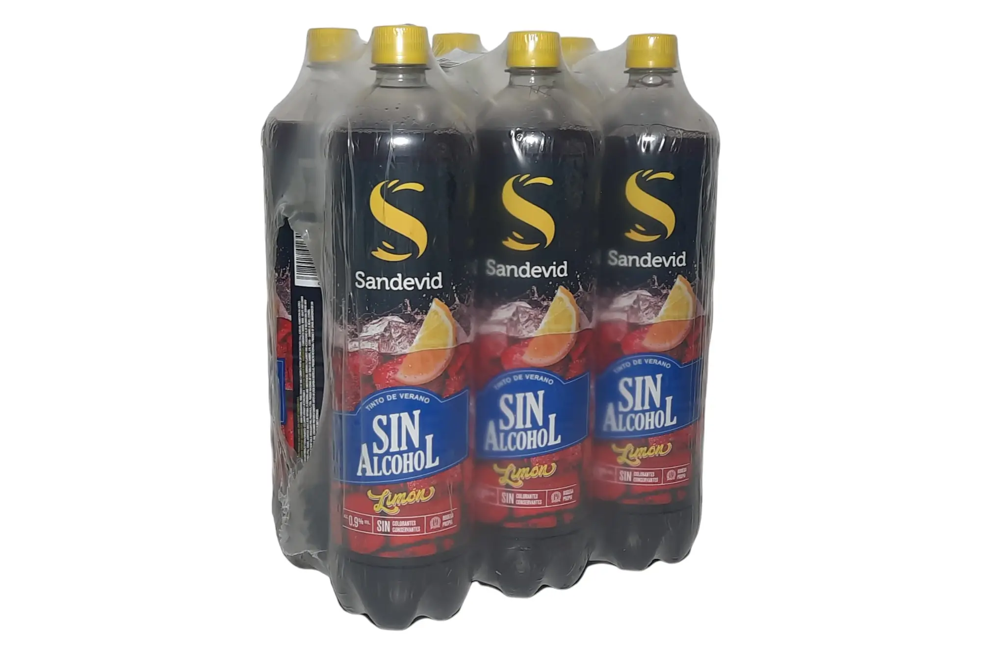 TINTO DE VERANO SANDEVID SIN ALCOHOL AL LIMON PACK 6