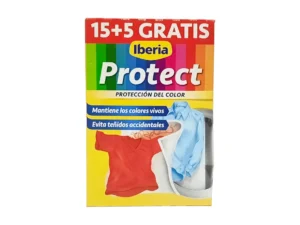 TOALLITAS PROTECTORAS IBERIA ROPA 15+5 UNIDADES