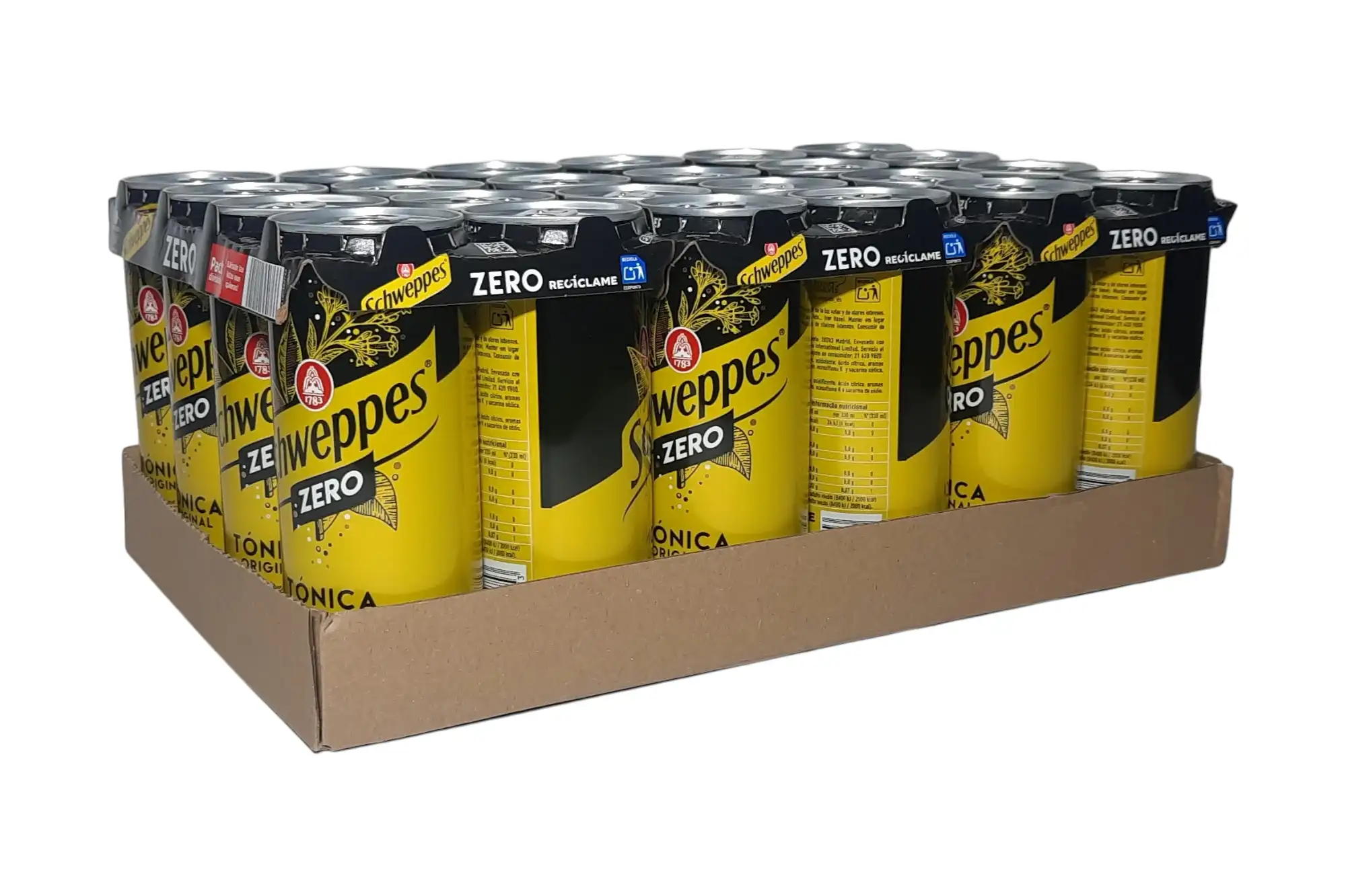 TONICA SCHWEPPES ZERO AZUCAR CAJA 24