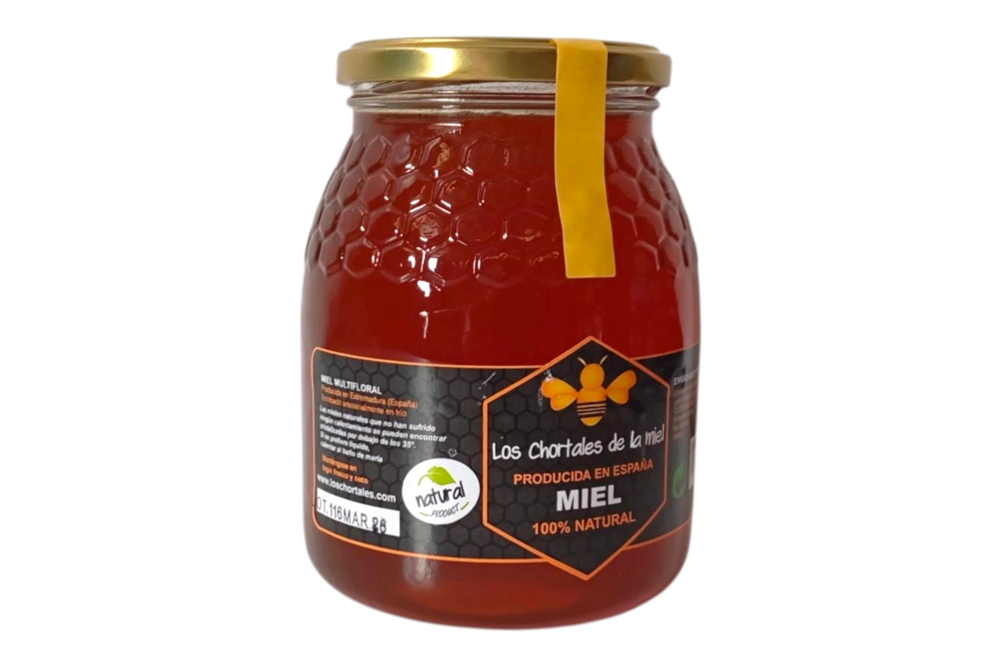 MIEL NATURAL TARRO DE 1 K