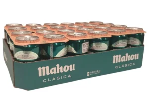 CAJA CERVEZA MAHOU CLÁSICA BOTE