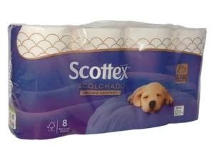 PAPEL HIGIENICO SCOTTEX 8 UDS
