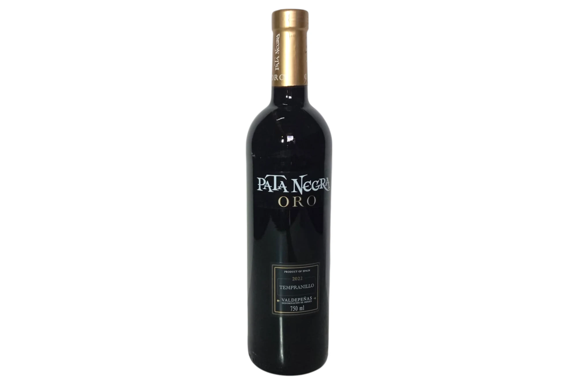 VINO PATA NEGRA TINTO ORO