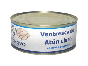 LATA VENTRESCA DE ATUN CLARO PORTONOVO 900 GR