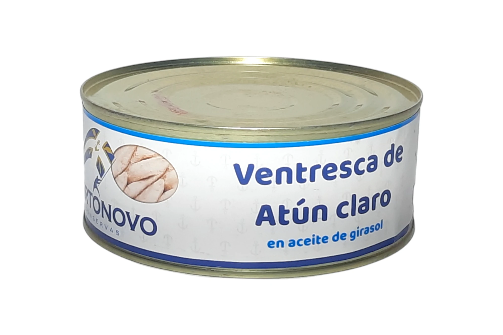 LATA VENTRESCA DE ATUN CLARO PORTONOVO 900 GR