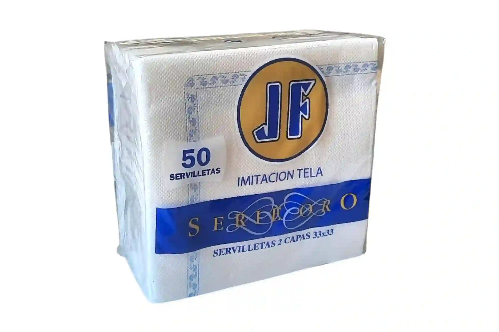 SERVILLETA JF. DOBLE CAPA BLANCA