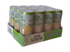 BLANCO DE VERANO D. SIMÓN 0/0 ALCOHOL BOTE PACK 12 UDS