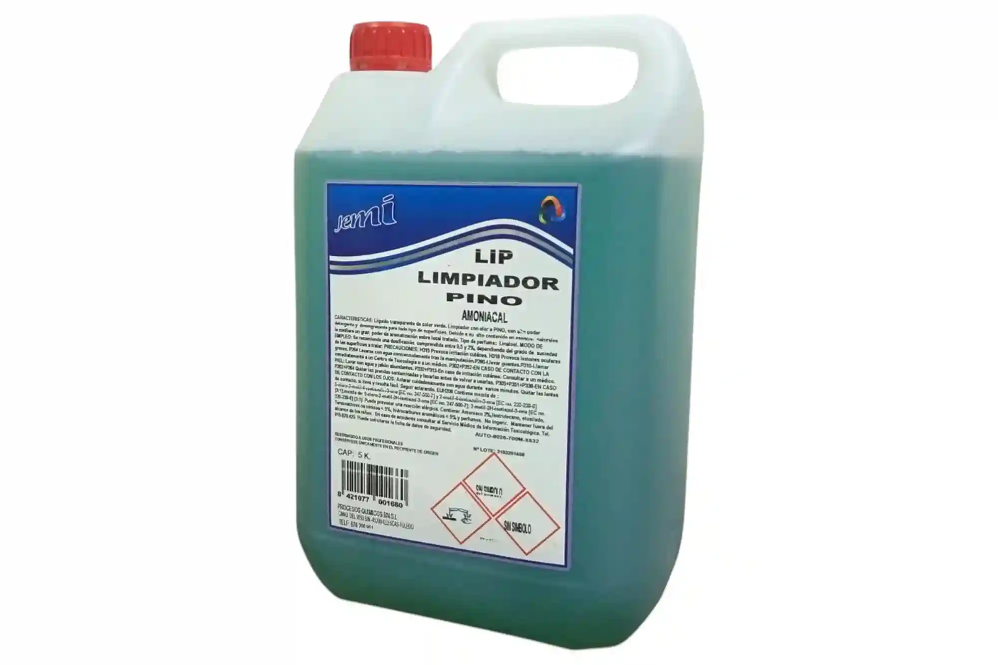 FREGASUELOS JEMI PINO GARRAFA 5 L