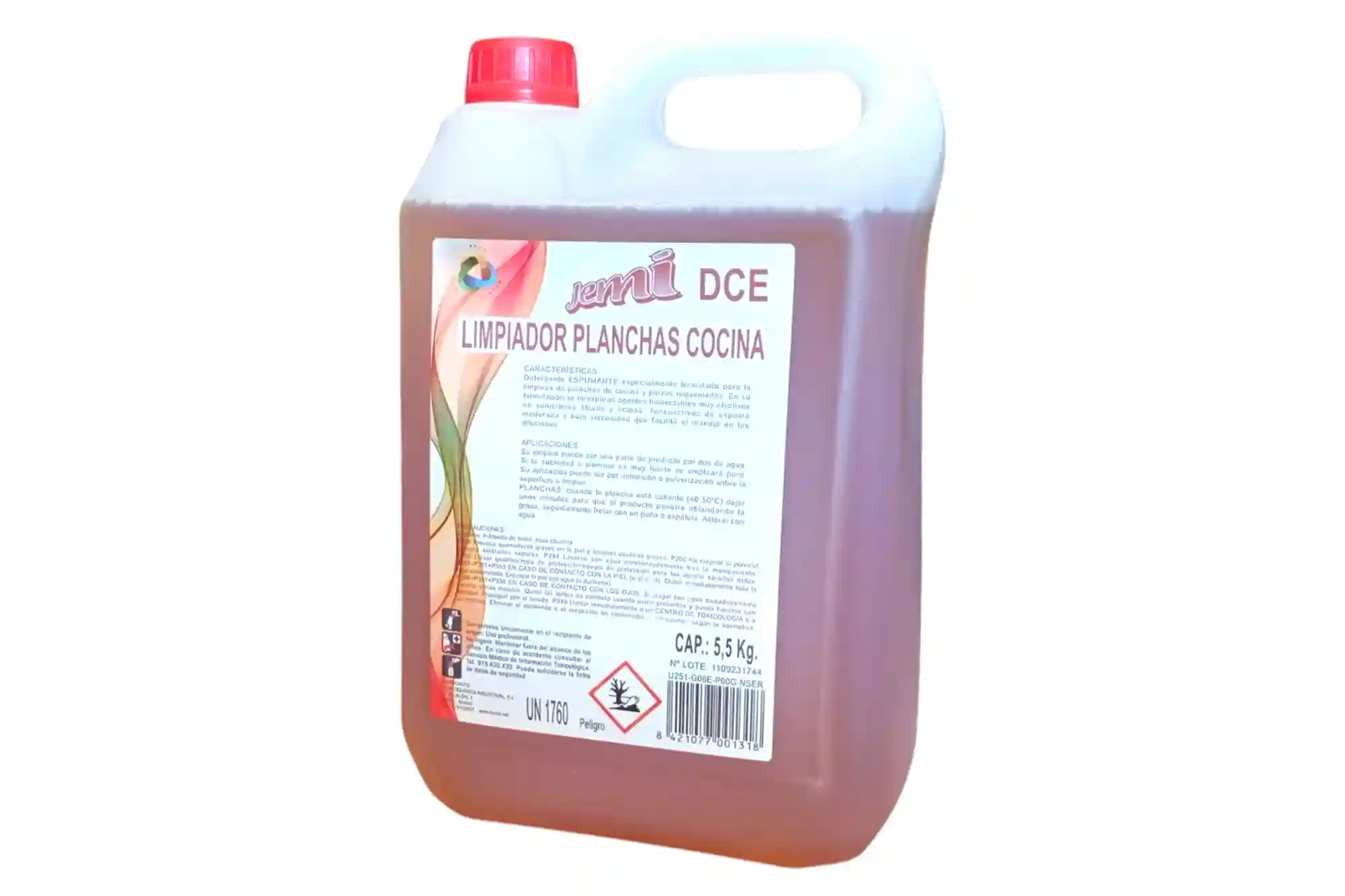 DESENGRASANTE PLANCHAS JEMI GARRAFA 5 L